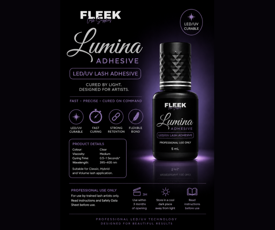 LUMINA LED/UV LASH ADHESIVE
