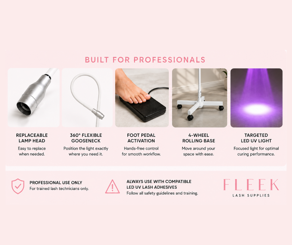FLEEK LED UV LASH LAMP