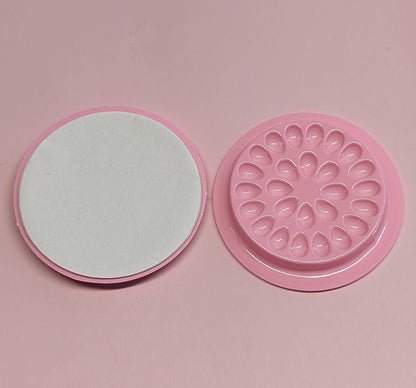 PINK GLUE HOLDER WITH STICKY BACKING