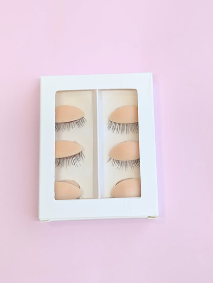 MANNEQUIN HEAD + REPLACEMENT EYELIDS